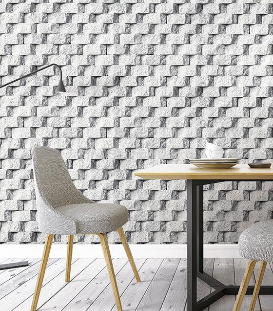 Papel de Parede Efeito Pedra 3D - Imagem 2