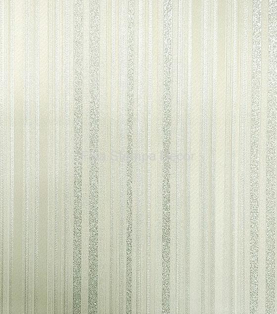 papel de parede listrado beje