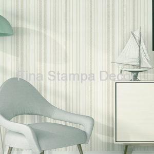 Papel de Parede Listrado Bege