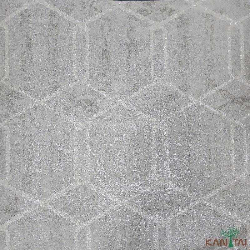 papel de parede estampa geométrica