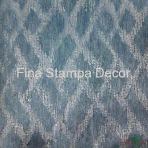 Papel de Parede Azul Losangos