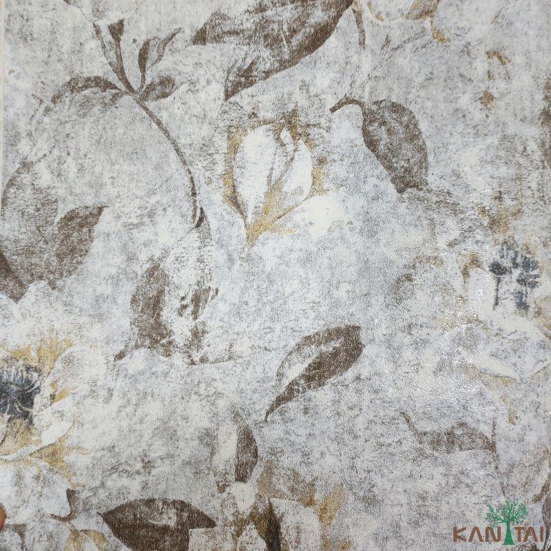 papel de parede estampa floral