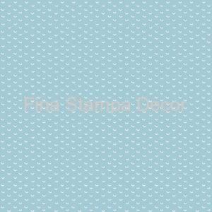 Papel de Parede Azul Geométrico