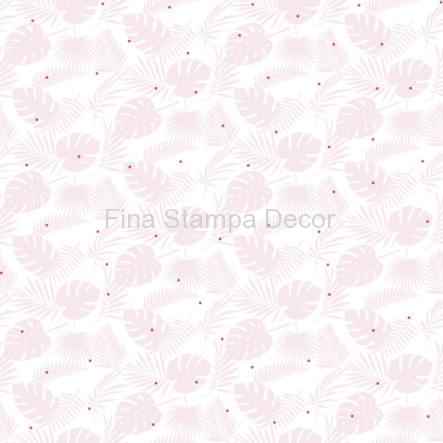 papel de parede rosa folhas