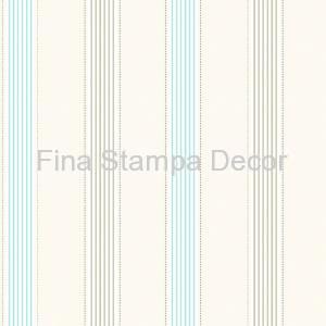 Papel de Parede Branco Listrado