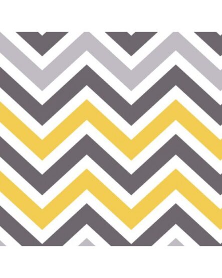 tecido tricoline chevron amarelo