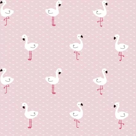 papel de parede rosa flamingos