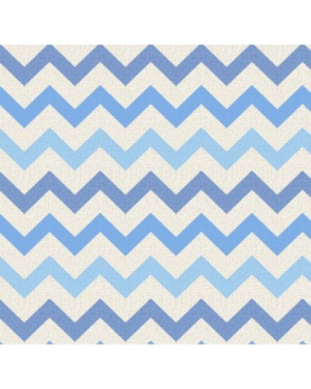 tecido tricoline azul chevron