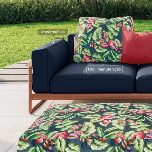 Tecido Impermeável Estampa Botânica