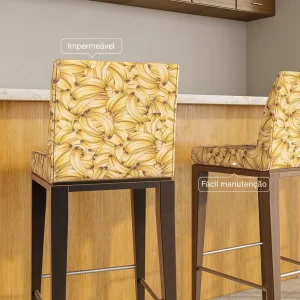 Tecido Impermeável Estampa Bananas