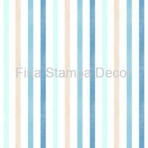 Papel de Parede Listrado Azul