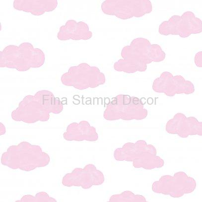 papel de parede nuvenm rosa