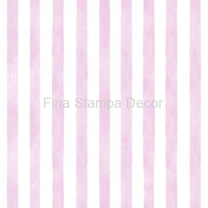 papel de parede listrado rosa