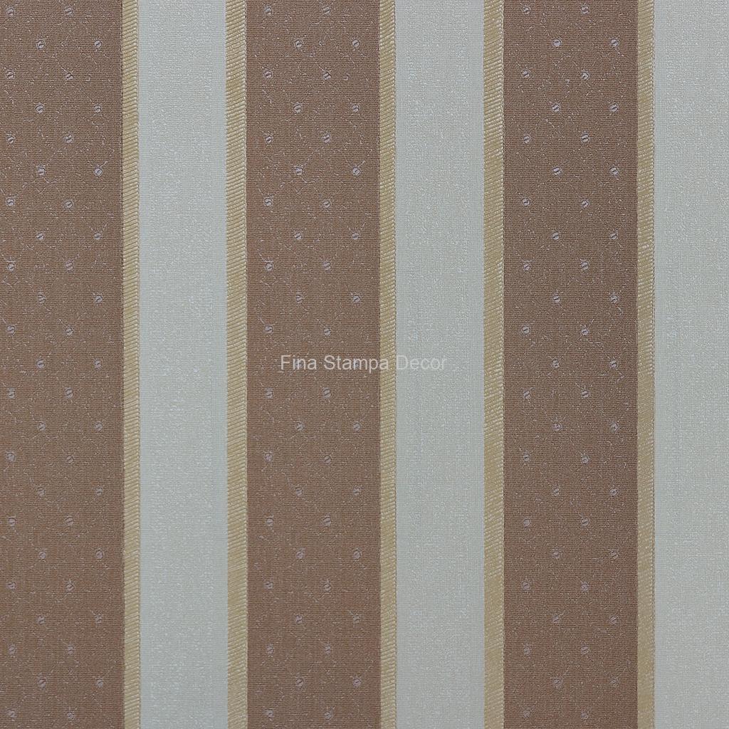 papel de parede listrado marrom