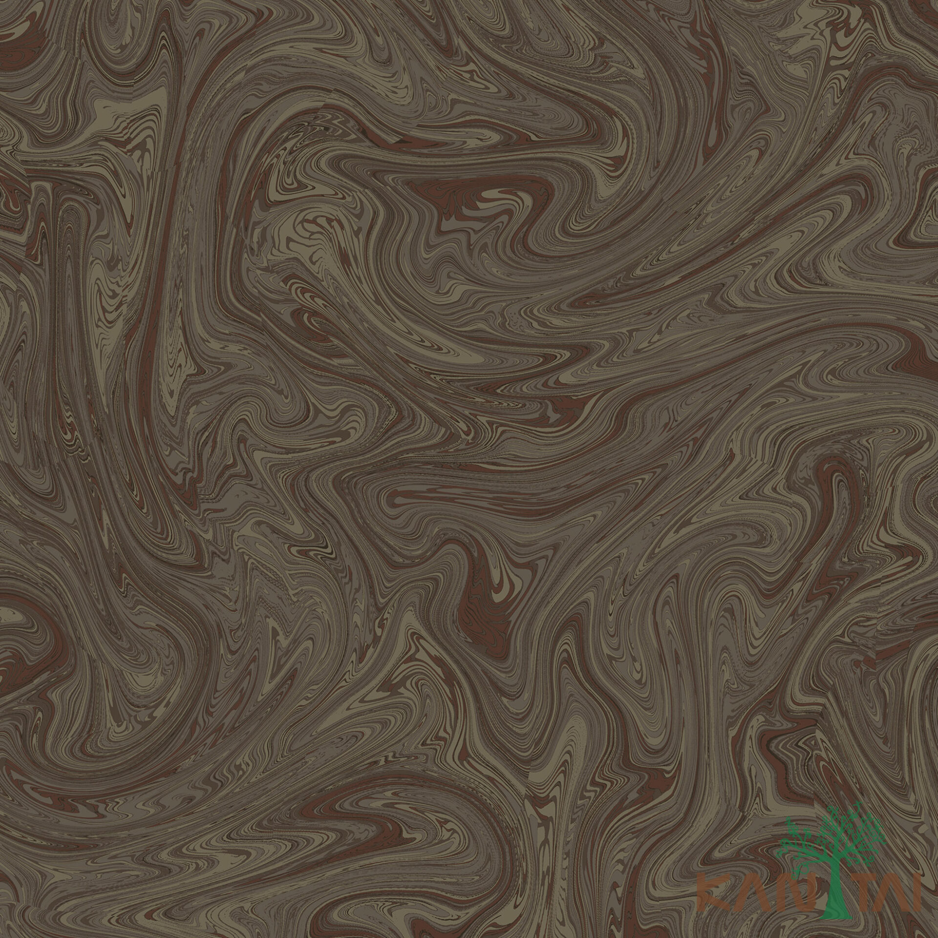 papel de parede marmorizado marrom