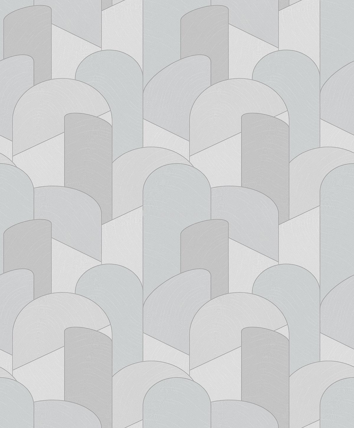 papel de parede geométrico cinza