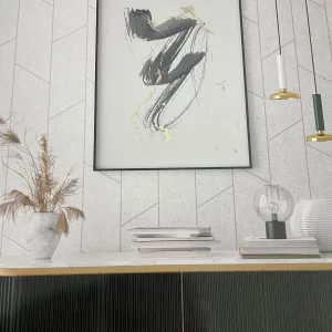 Papel de Parede Estampa Geométrica