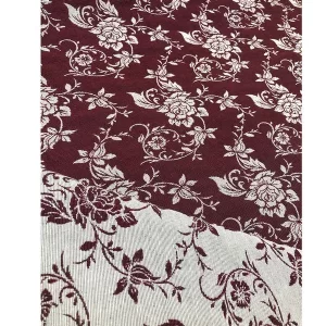 Tecido Jacquard Estampa Floral