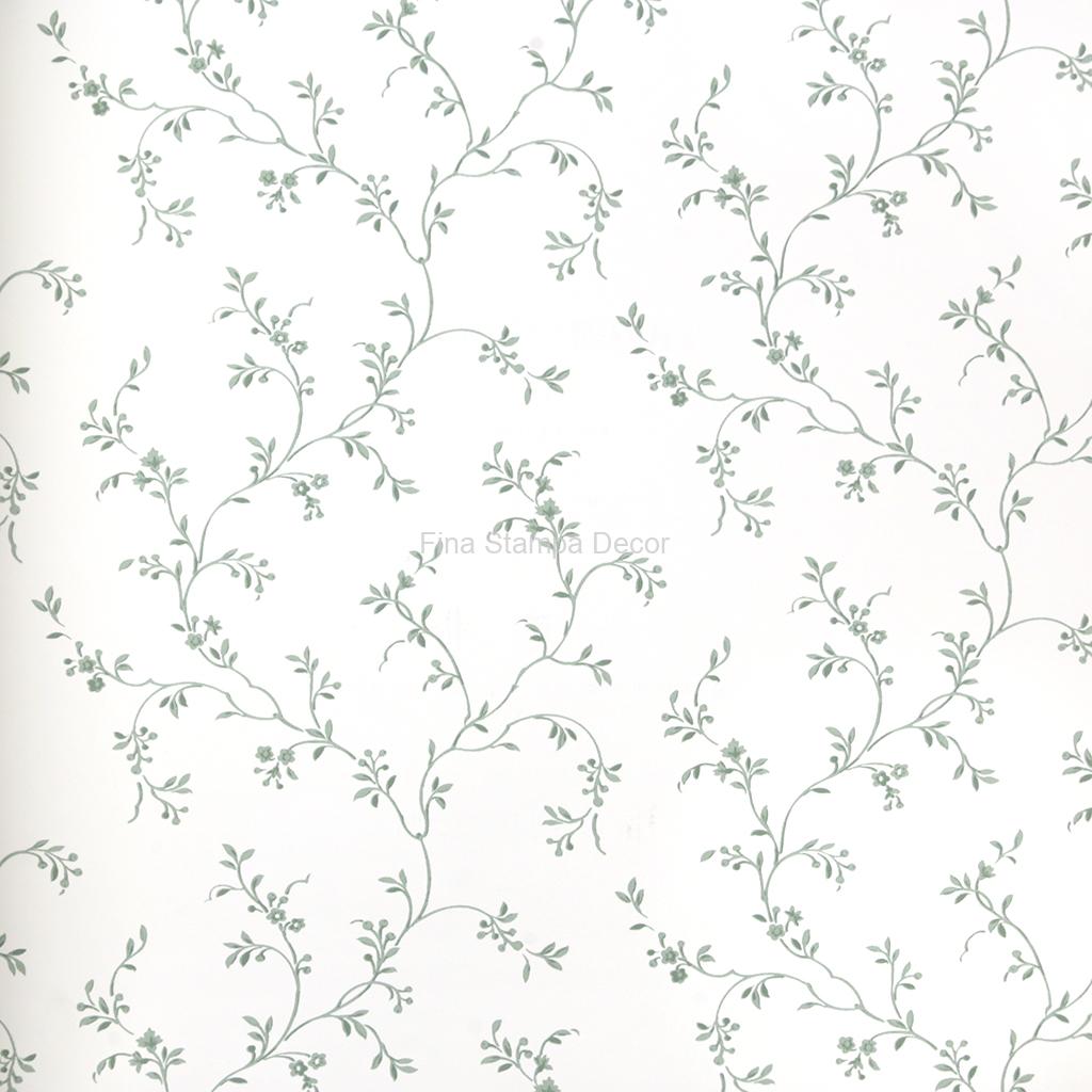 papel de parede branco ramos