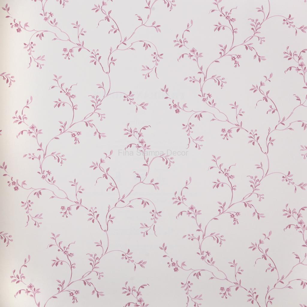 papel de parede ramos rosa