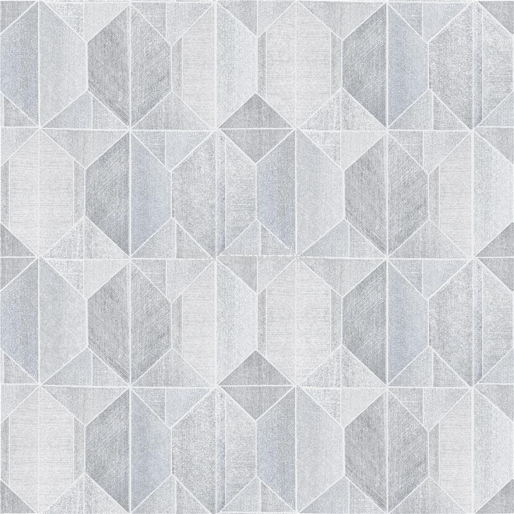 papel de parede acinzentado geométrico