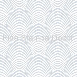 Papel de Parede Geométrico Cinza