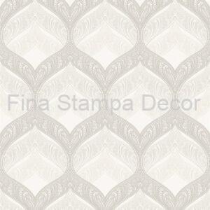 Papel de Parede Bege Geométrico