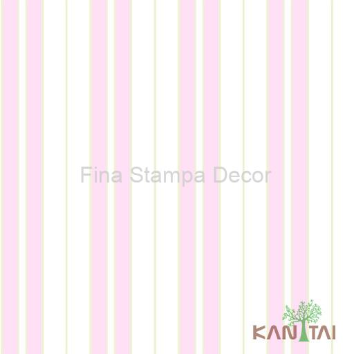 papel de parede listra rosa