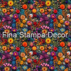 Sarja Impermeável Floral 3D