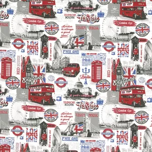 tecidoestampa vintage Londres