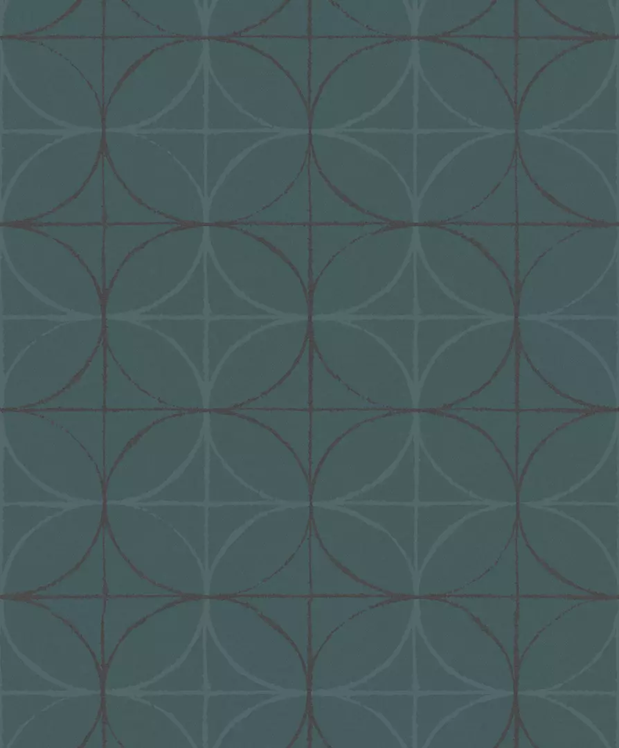 Papel de parede azulado geométrico