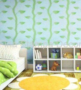 Papel de Parede Estampa Árvores