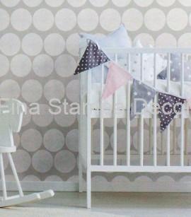 Papel de Parede Infantil Esferas - Imagem 2