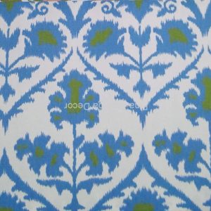 Tecido Sarja Azul Ikat