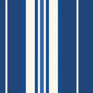 Tecido Sarja Listrada Azul