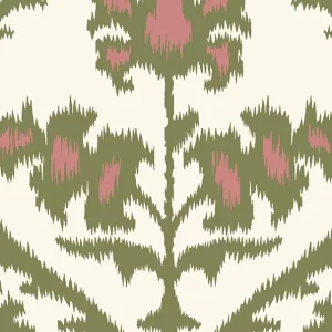 Tecido Sarja Estampa Ikat