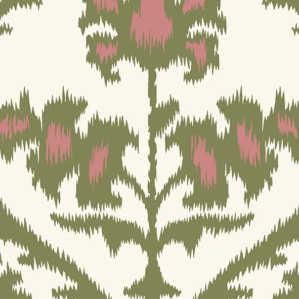 tecido sarja estampa ikat