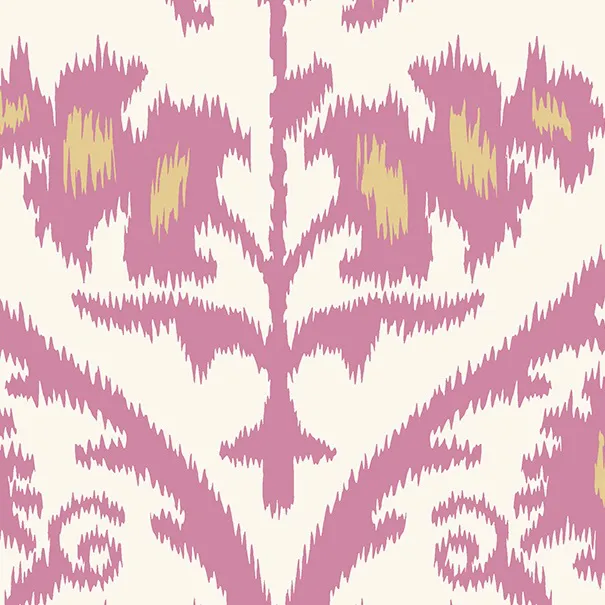 TECIDO SARJA IKAT ROSA