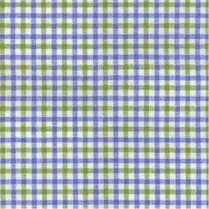 Tecido Sarja Xadrez Azul