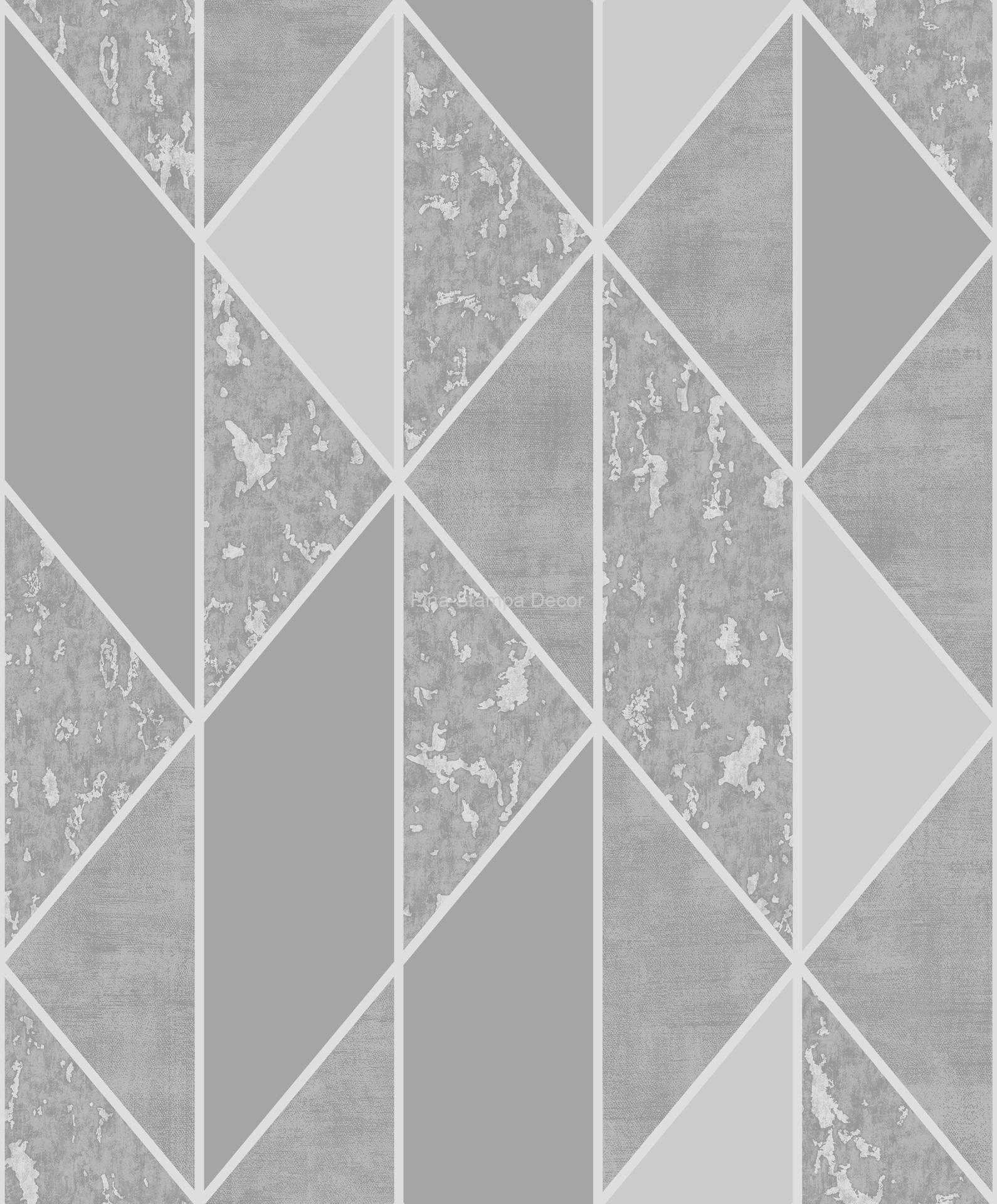 papel de parede cinza geométrica