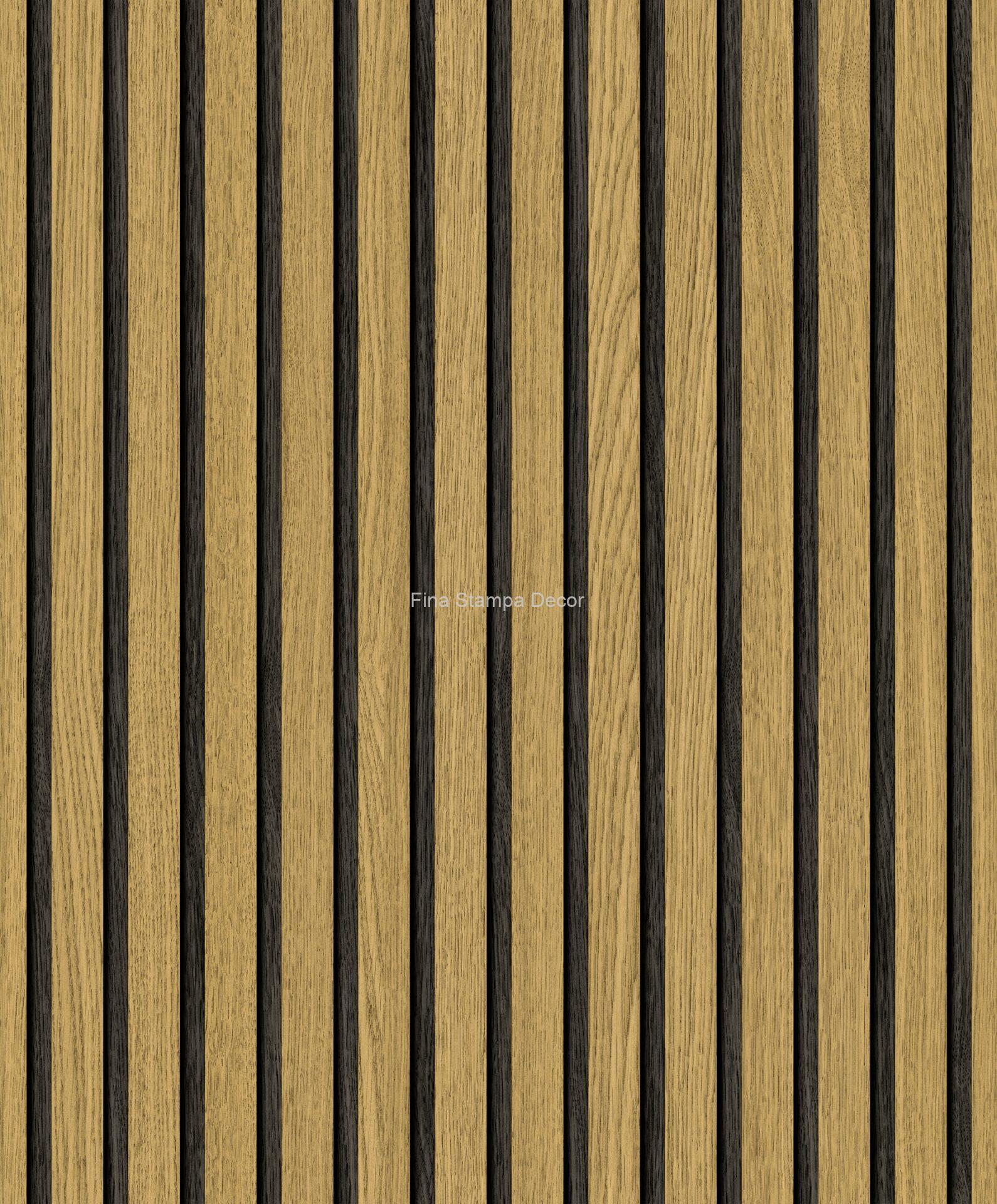 papel de parede ripado madeira