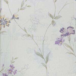 Papel de Parede Floral Lilás