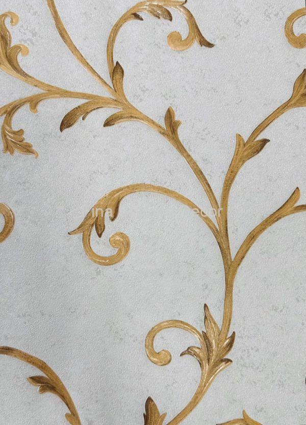 papel de parede ramos dourado