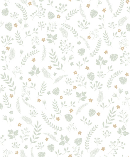 papel de parede estampa floral