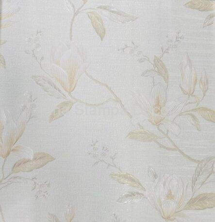 papel de parede floral magnólias