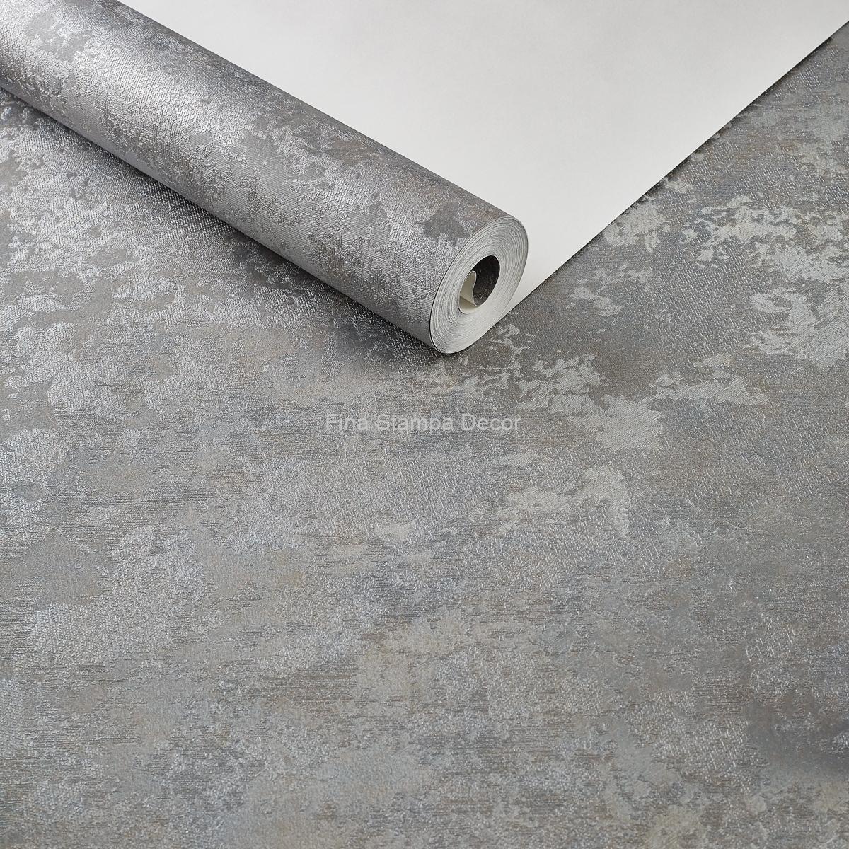 Papel de Parede Manchado Cinza - Imagem 2