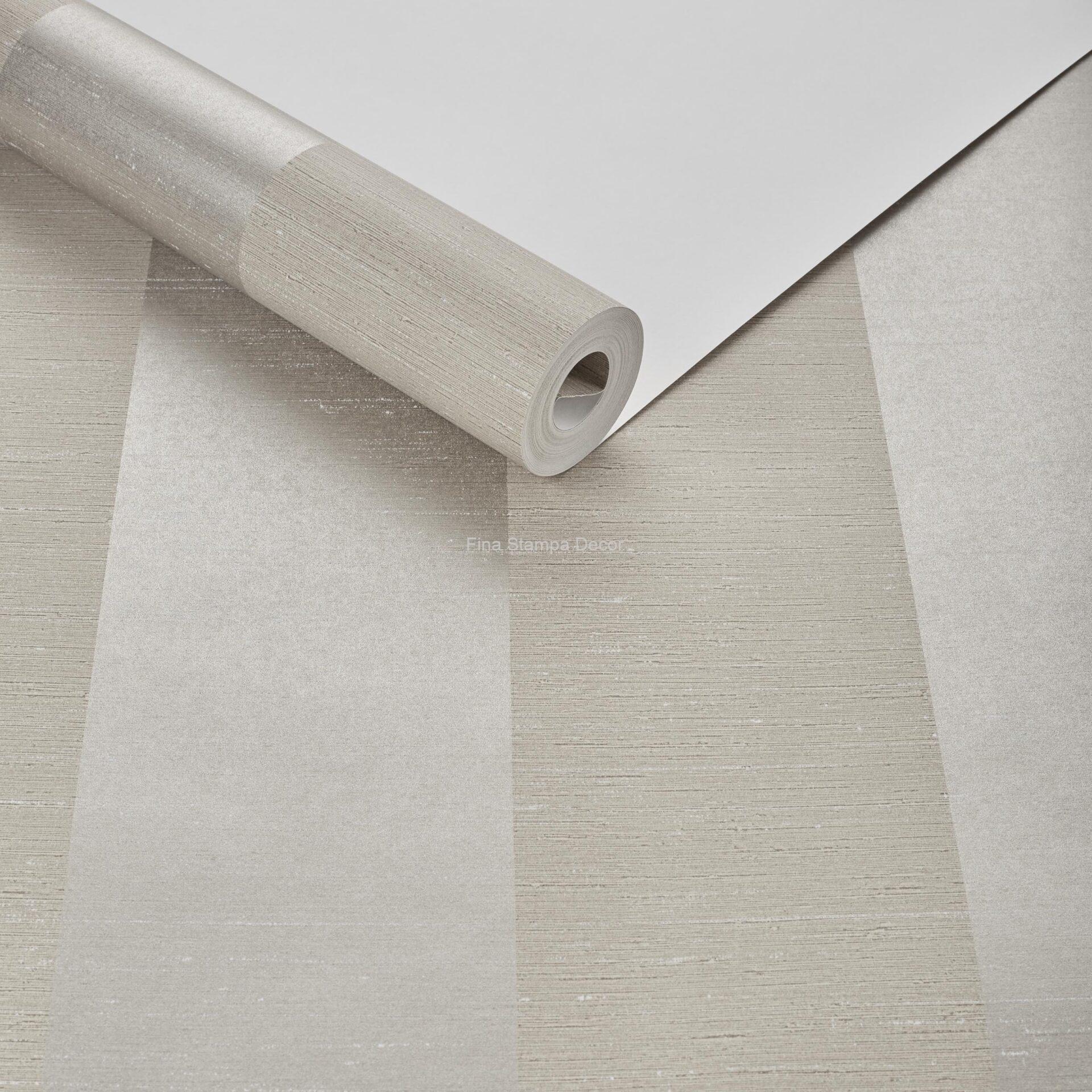 Papel de Parede Listrado Bege - Imagem 2