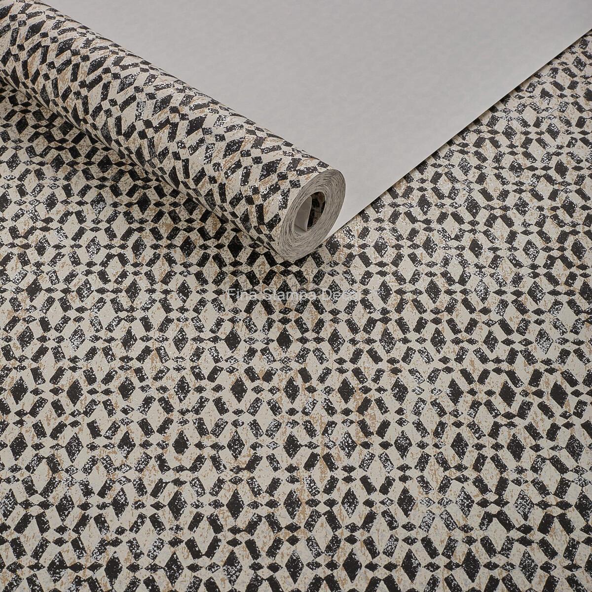 Papel de Parede Geométrico Marrom - Imagem 2