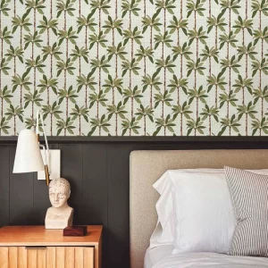 Tecido Impermeável Estampa Coqueiros