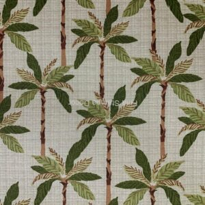 Tecido Impermeável Estampa Coqueiros